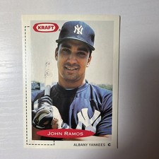 1991 Classic Best Kraft Albany-Colonie Yankees - John Ramos #4 (RC)