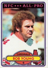 BOB YOUNG 1980 TOPPS ALL-PRO #425 NM-MT