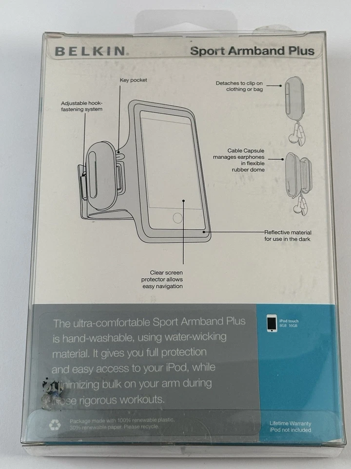 Brazalete deportivo Belkin Plus para Apple iPod Touch Foto 2 de 4
