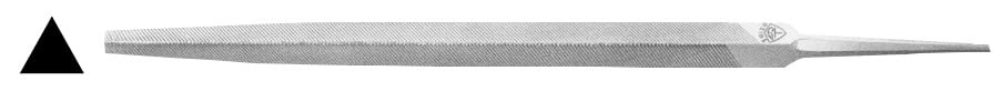 NUEVO 2024 - Lima de mecánico triangular entrefina 10" (T1I)