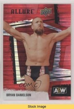 2022 Upper Deck Allure AEW Red Rainbow Bryan Danielson #17 READ 19fk