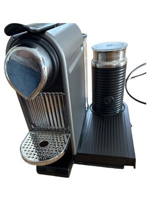 Krups Nespresso Kapselmaschine mit Milchaufschäumer Espresso Kaffee