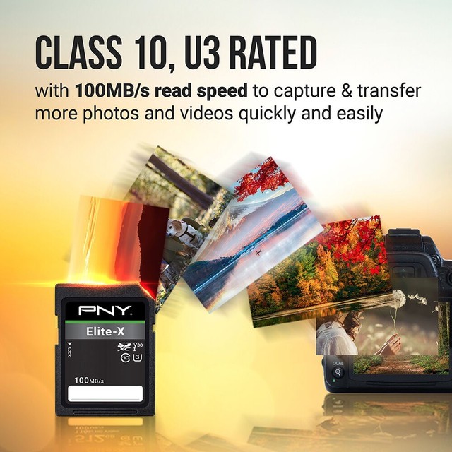 PNY Elite-X 64GB SDXC UHS-I