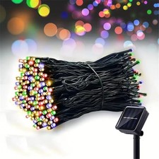 Image of 50/100/200/500 LED Solar Power Fairy Garden Lights String Outdoor Xmas Tree Lamp