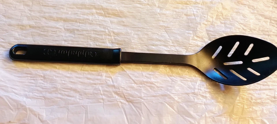 Calphalon 14" Black Nylon Plastic Cooking Serving Slotted Spoon USA - Image 4 of 4