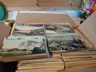 Konvolut ca 1000 Ansichtskarten BRD und Europa vor 1945