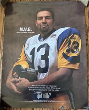 Got Milk Kurt Warner Poster 2000 19 X 24 P5