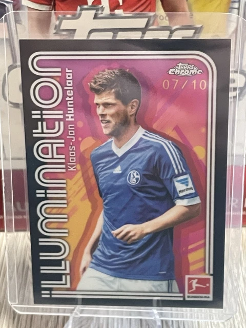 Topps Bundesliga Chrome 25/26 Klaas-Jan Huntelaar /10 FC Schalke 04Illumination