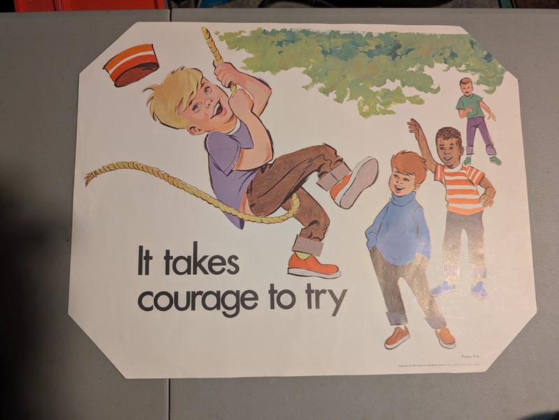 1970 American Guidance Vintage Print Ad
