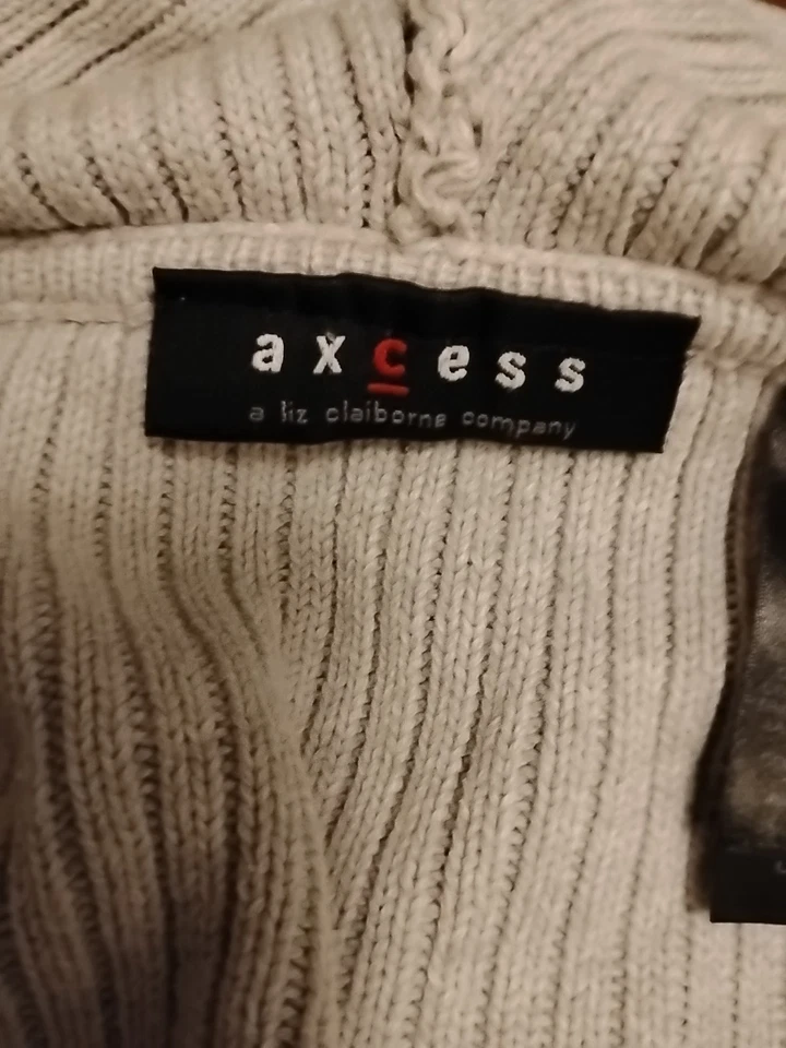 Suéter gris XL para mujer Axcess Foto 3 de 4