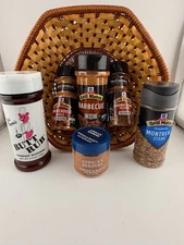 BBQ Gift Basket | Grill Mates Butt Rub Smoke ’Ems Gourmet Spice Sampler Set