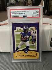 2020 Panini Chronicles - Classics Justin Jefferson #CL-13 PSA 10