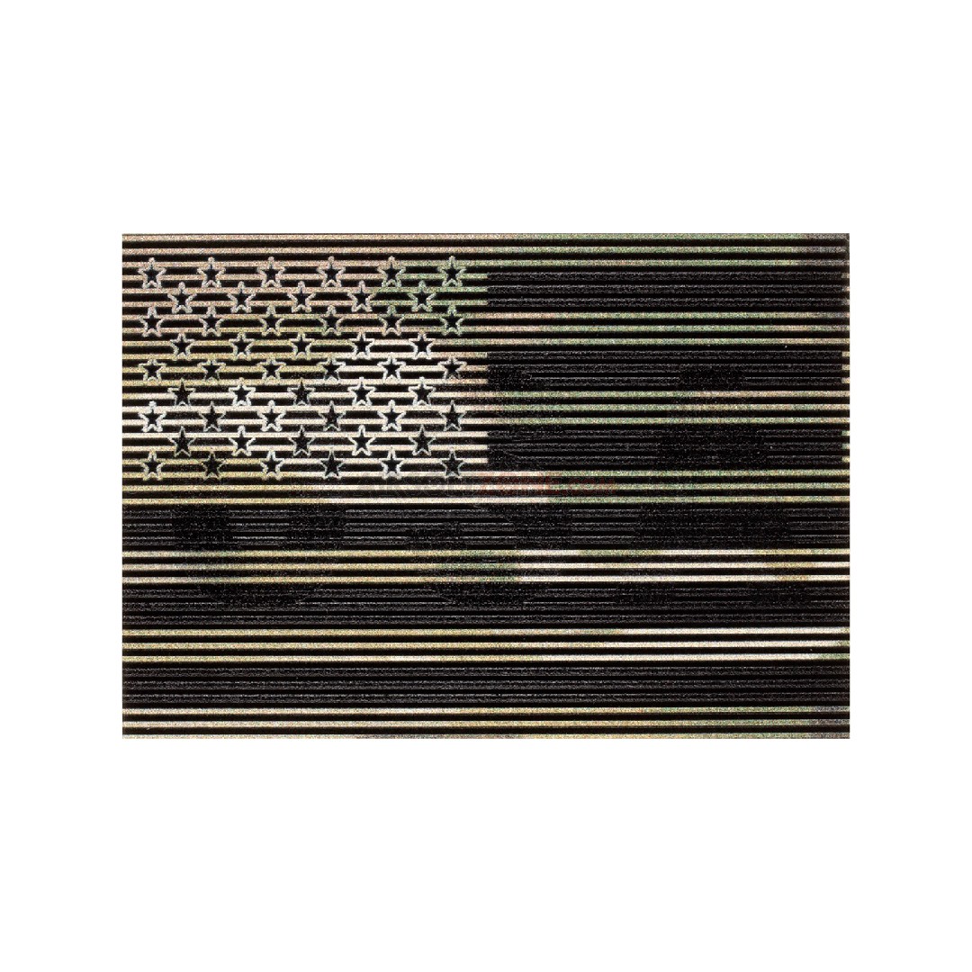 Clawgear Airsoft Moral Flag Patch Dual IR Patch USA Multicam