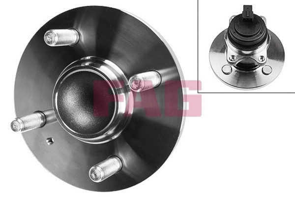 Radlagersatz Hinterachse FüR Hyundai Kia Accent Iii Stufenheck Getz I10 I I20-image