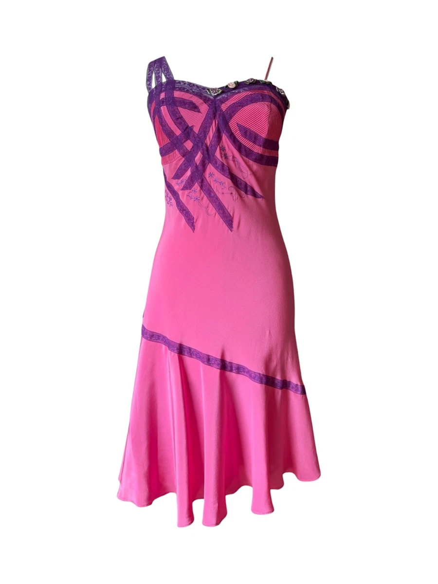 blue marine pink dress Alexia Marine Pink Dress Hanout Boutique