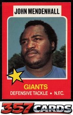 1975 Topps Wonder Bread John Mendenhall #3