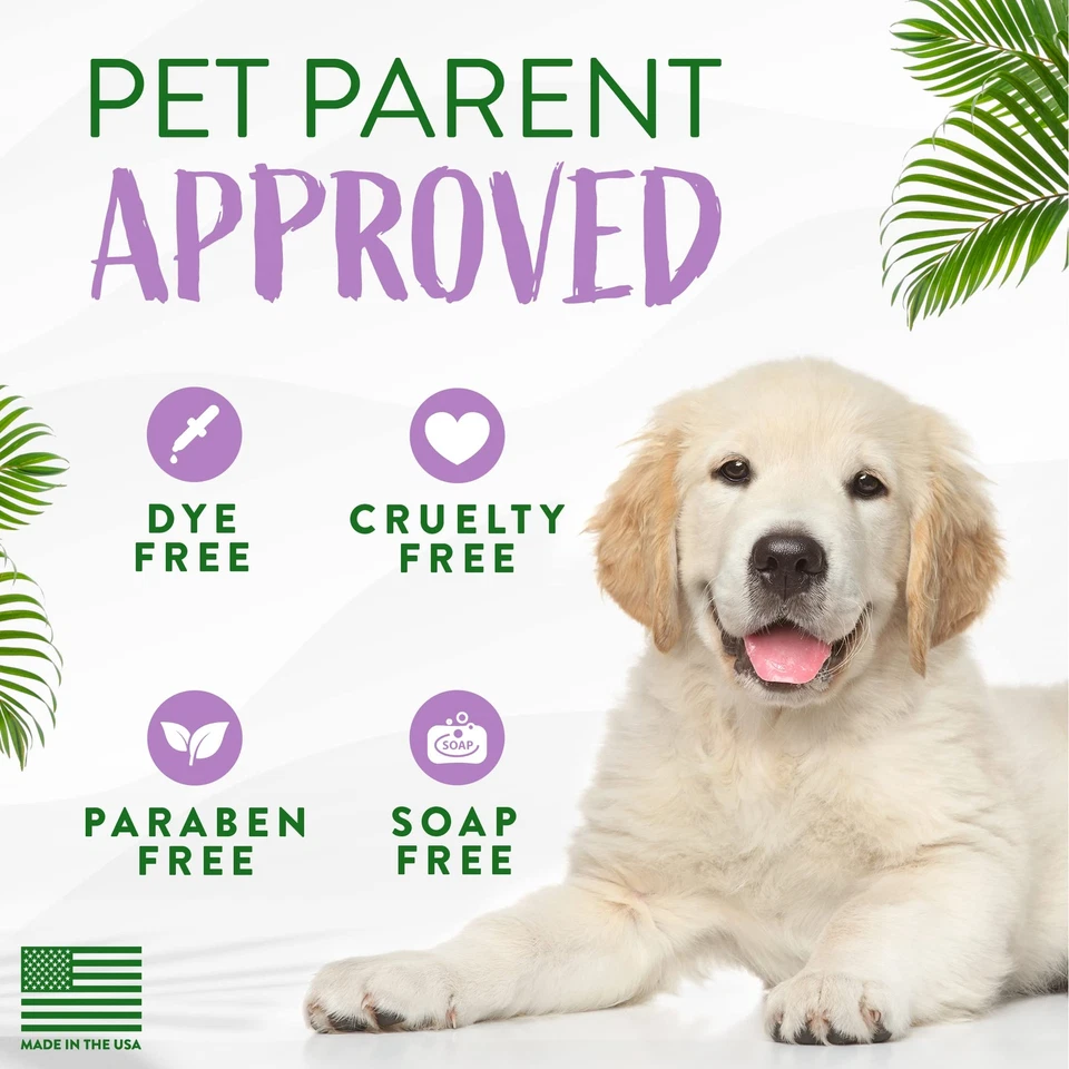 Condicionador hidratante hidratante manteiga de kiwi e cacau para cães, amigável para gatos, feito nos EUA - Imagem 4 de 4