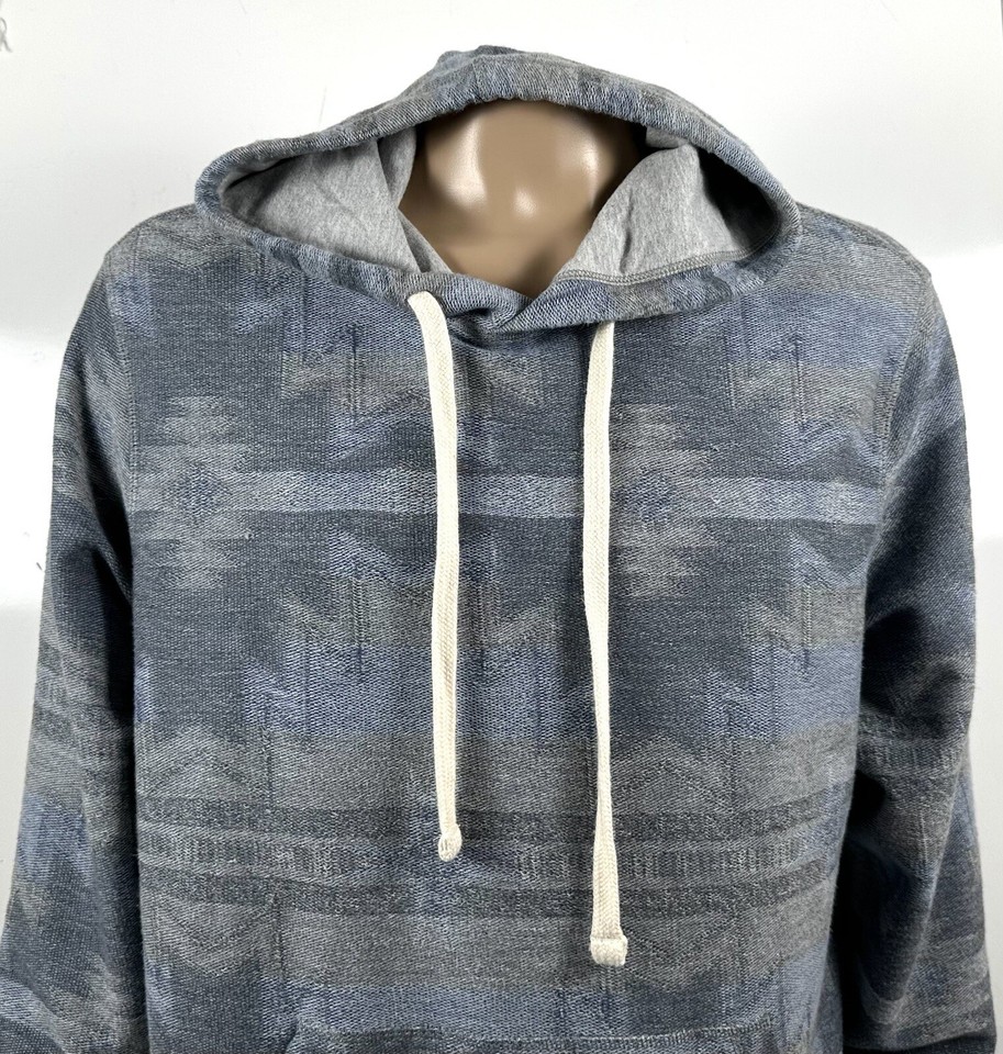 Faherty Sweatshirt Mens XL Aztec Southwestern Hoodie 100 Organic