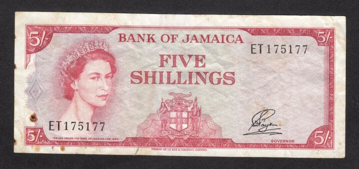 1964 Jamaican Paper Money for sale | eBay