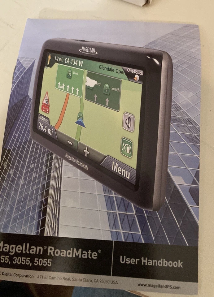 Magellan RoadMate 3055 Automotive Car GPS - Factory Refurb With Book And Cord - Image 2 of 4
