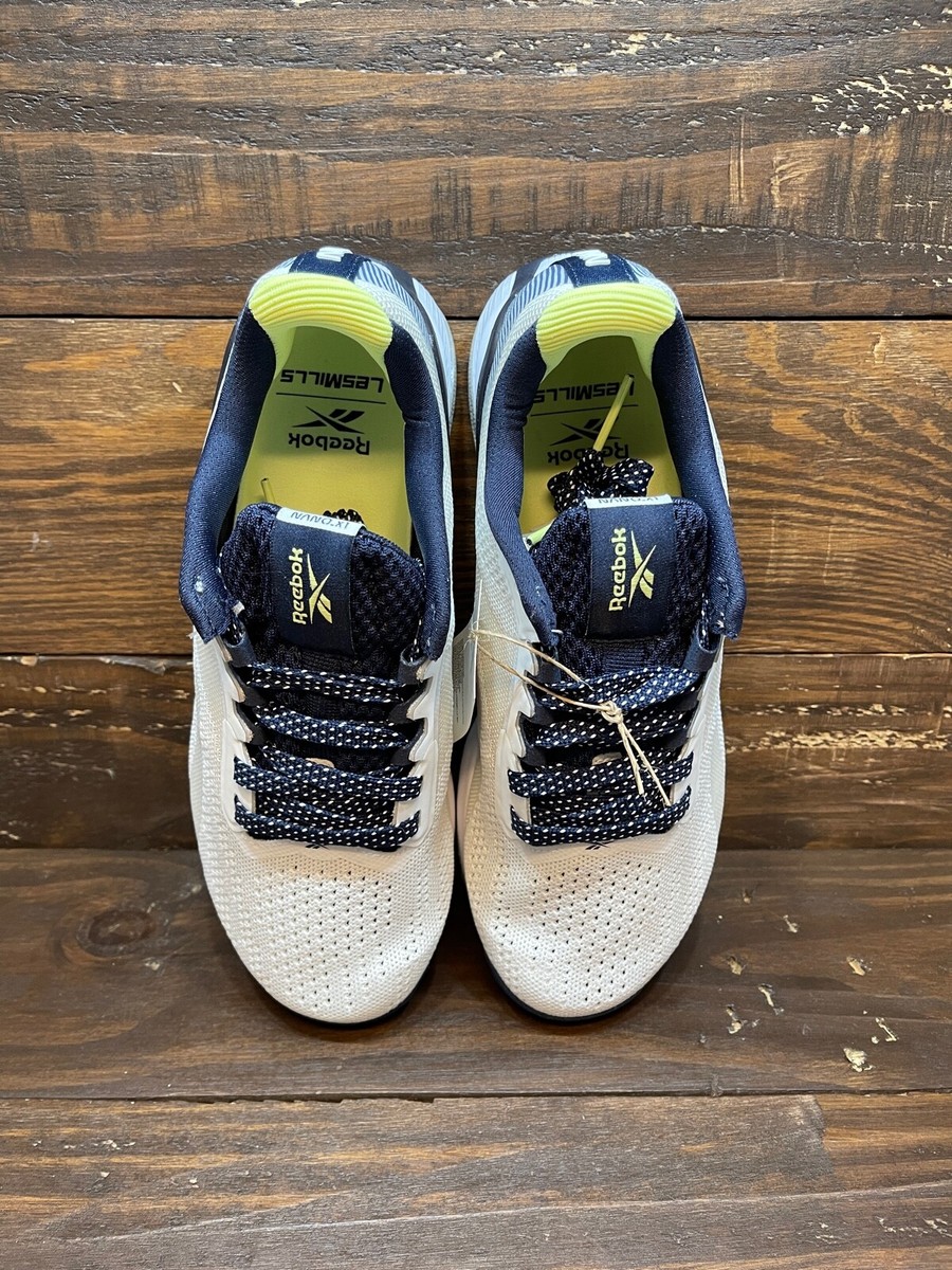 Crossfit Reebok Nano X1 Shoes Training Gym Les Mills White