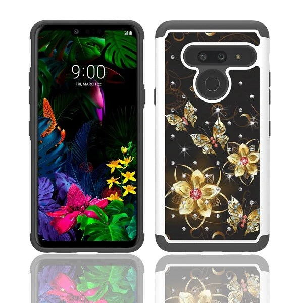 Sparkle Studded Rhinestone Bling Case for LG G8 ThinQ & G8