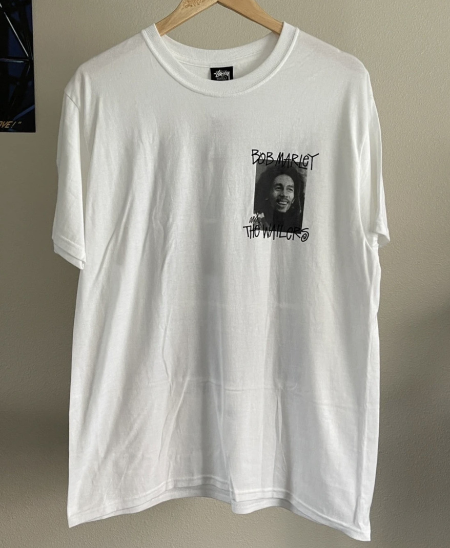 STUSSY BOB Marley FRAMES tee be-