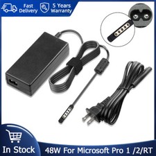 For Microsoft Power Cord Surface, 2, Pro  Pro 2 48W AC Charger Supply Adapter