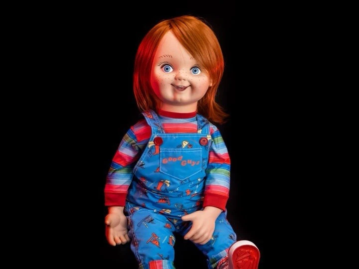 Trick Or Treat Studios Child's Play Plush Good Guy Doll Replica Chucky - Immagine 2 di 4