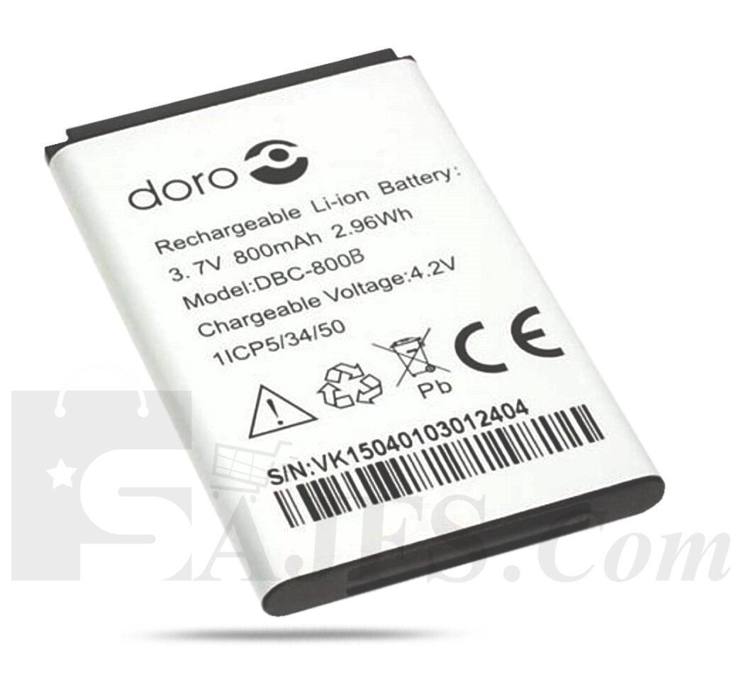 Genuine Doro DBC-800A/B/D Battery For Phone Easy 500 506 508 509