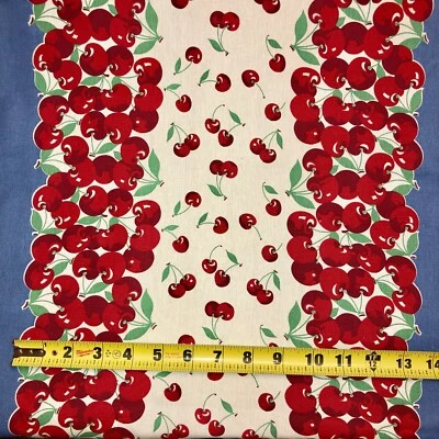 MODA 100% cotton toweling fabric Very Cherry - 920-158 - 16 in wide x 36 in