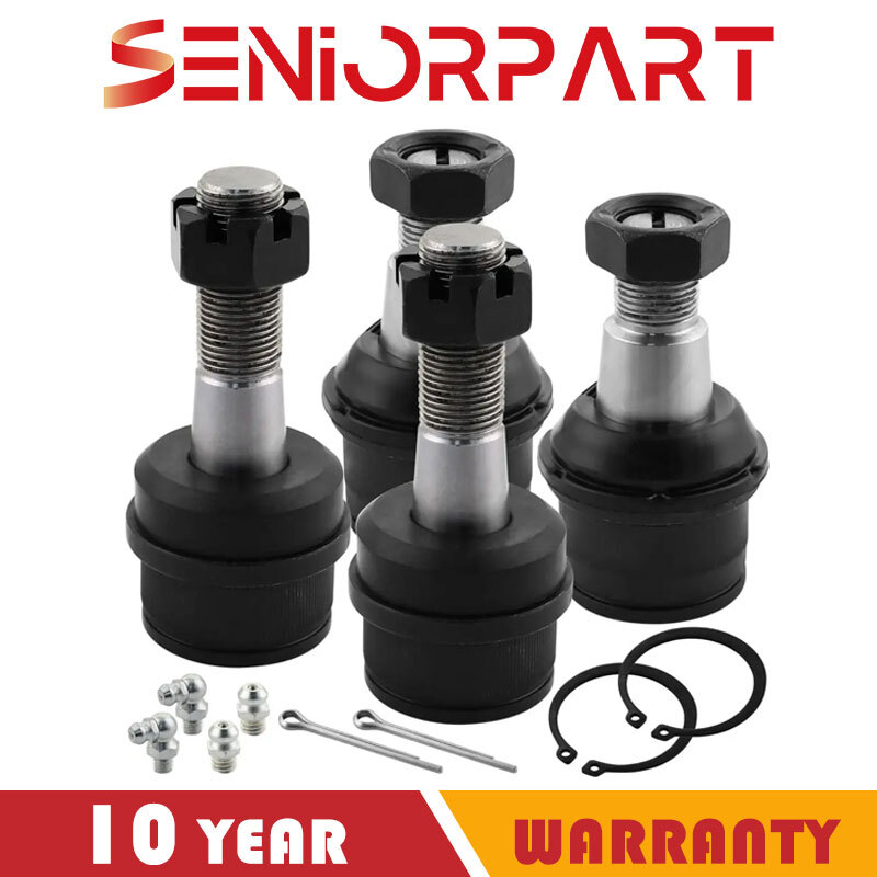 4WD Front Upper Lower Ball Joints for Ford F250 F350 Super Duty Excursion