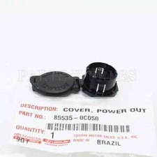 Genuine OEM Toyota Tacoma Tundra Cigarette Lighter Socket 12V Cover 85535-0C050