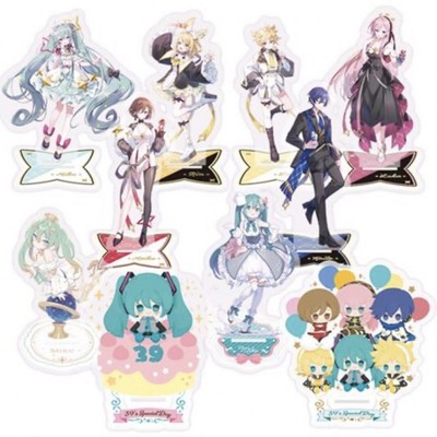 Hatsune Miku 39 Days D Prize Full Complete 10 Types Acrylic Stand 2Nd