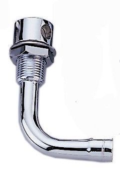 Pactrade Marine Thru Hull 90 Fuel Gas Tank Vent Chrome Plated