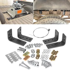 30035 Fifth Wheel Hitch Installation Kit Hardware Brackets for Full-Size Trucks