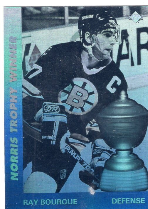 Ray Bourque 1991 Upper Deck "Award Winner Hologram" AW5