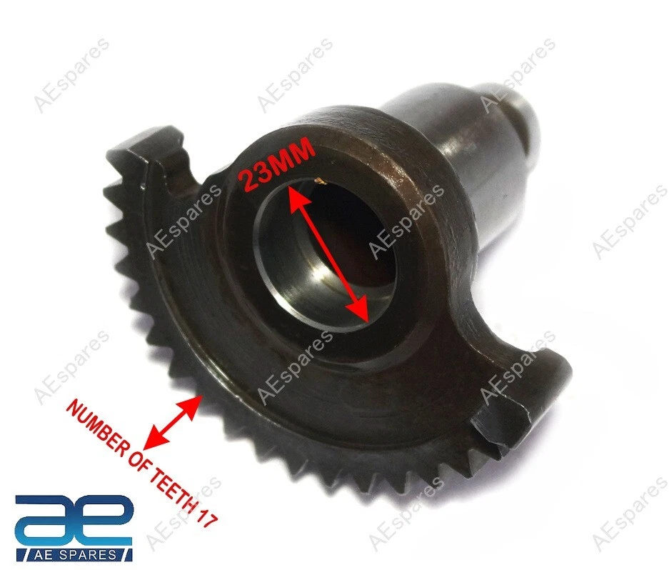 Cuadrante Kickstart 3/4" tipo pasador Cotter para BSA M20 M21 B31 B33 M19 15-4121 Foto 2 de 4