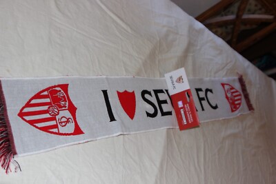 Offizielle Fußballschal Des Sevilla F.C I LOVE SEVILLA F.C