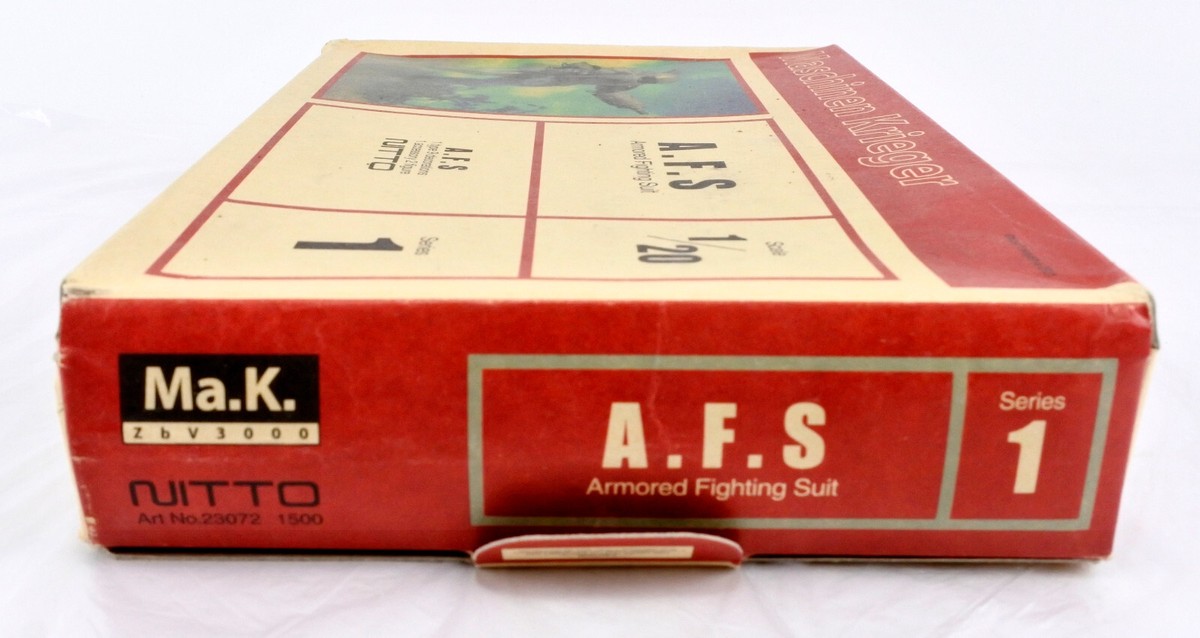 NITTO 1/20 SCALE 1 MACHINEN KRIEGER A.F.S. MODEL KIT | eBay