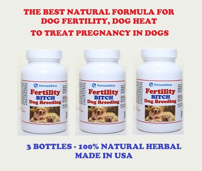 INFERTILIDAD PARA UNA PERRA  CELOS EN LA PERRA - 100% NATURAL HERBAL Made in USA