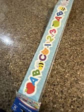 Classroom Decorations Back to School Fall 2-Sided Border 36  10x36  ABCs Leaves