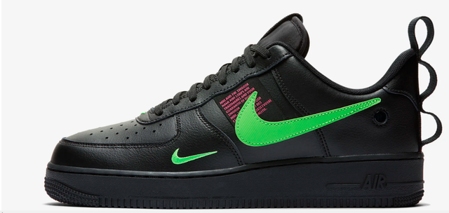nike air force 1 07 lv8 utility trainer black