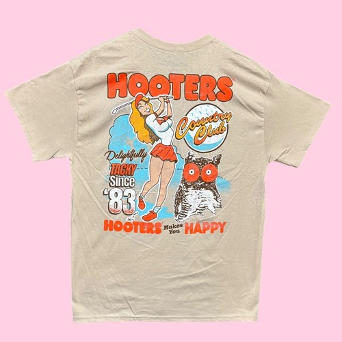 Hooters Country Club Delightfully Tacky Since 83 Tee L - 第 1/5 張圖片