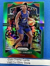 2020 #2 Briann January Panini Prizm WNBA Basketball Green Prizm Sun