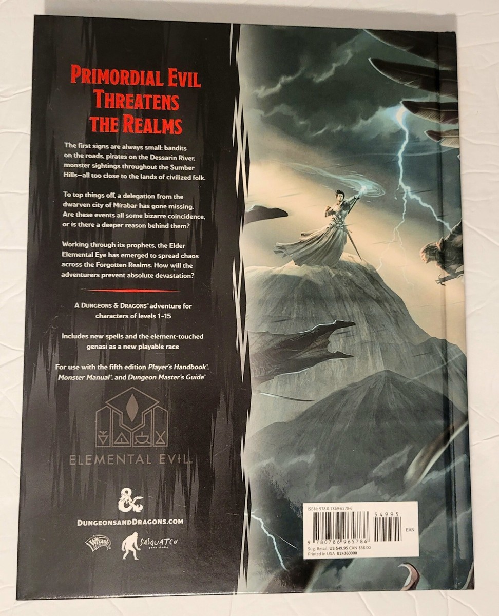 Princes of the Apocalypse by Dungeons & Dragons (2015, Hardcover