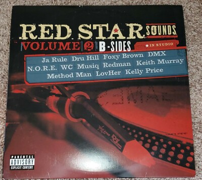 Red Star Sounds Volume 2 B-Sides Vinyl 2LP Promo Method Man Redman Foxy Brown 