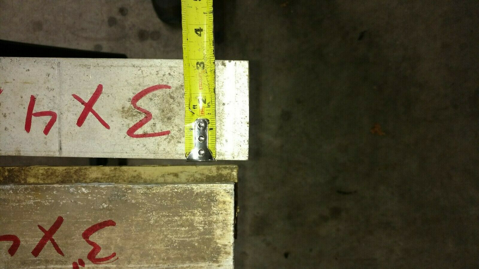 Aluminum Ibeam I beam 6061 4" x 3" x 910" or 14' feet long eBay