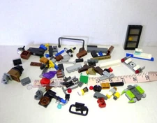 LEGO & Mega Bloks Bricks Mixed Lot Round Square and Other Not Counted