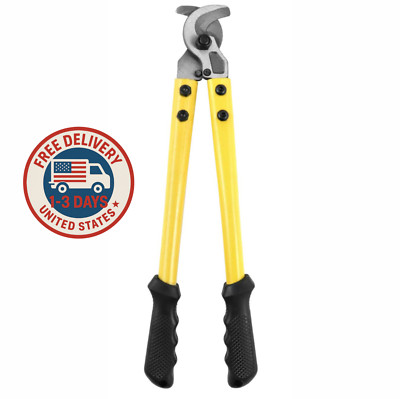 4/0 Gauge Wire Cutter 14'' Heavy Duty Steel Cable Cutter for Battery & Welding